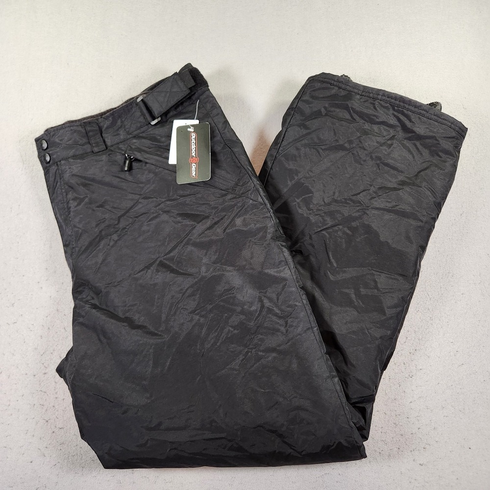 Outdoor Gear Women's Crest Snow Pants Size 3XL Black Adjustable Waist NWT